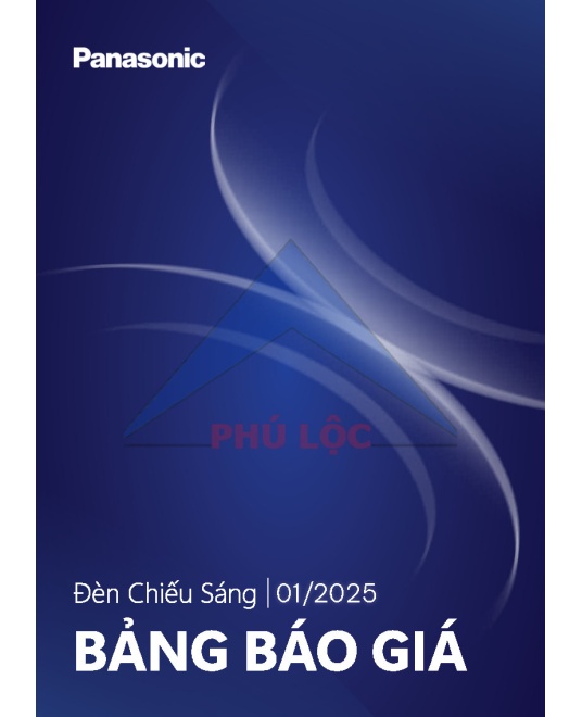 THIẾT BỊ CHIẾU SÁNG PANASONIC